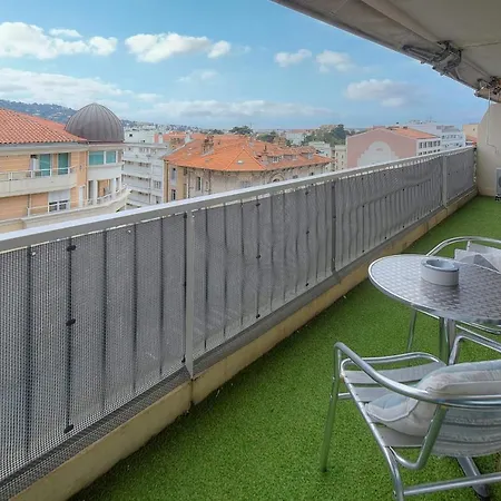 Immogroom -terrace - Air Conditioner - Wifi - 15 Min From The Palais